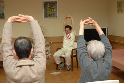 機能訓練の様子