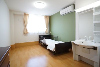 清潔な居室の一角