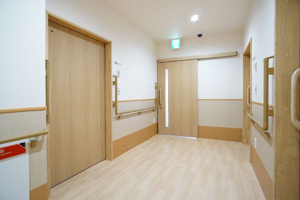清潔感のある廊下