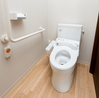 快適なトイレ設備  
