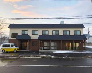 温かみのある建物外観