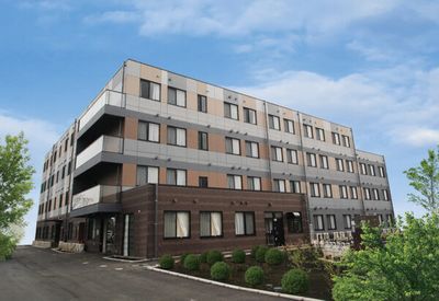 開放的な建物の外観