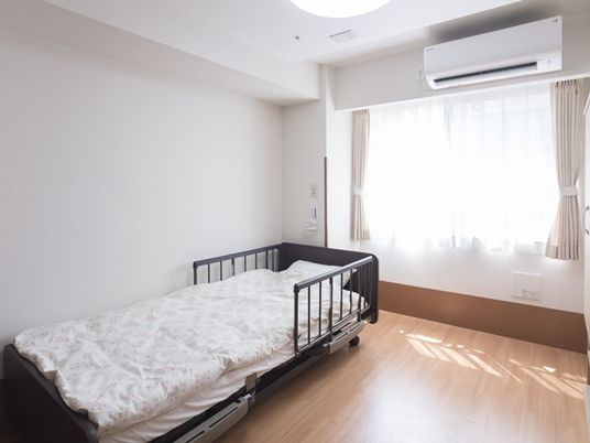 清潔な居室の一角