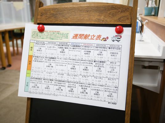 掲示物が見える会場