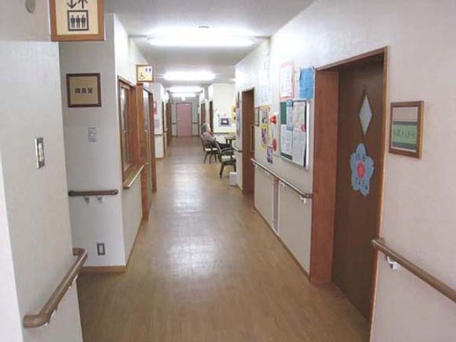 明るい廊下