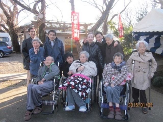 利用者の集合写真