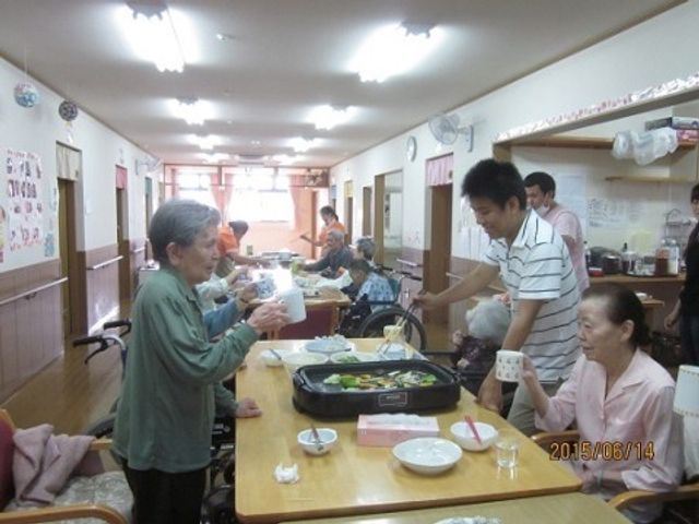 共用ダイニングの様子
