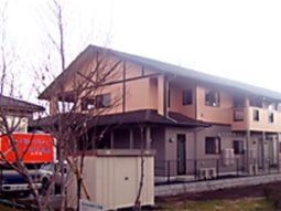 温もりのある建物外観