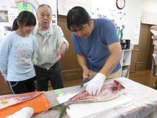料理実演の様子