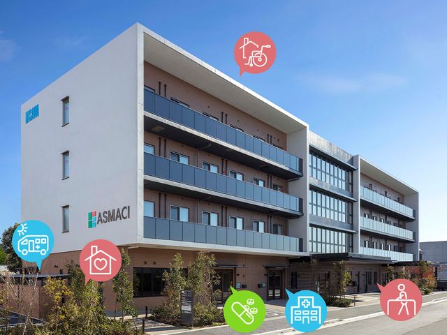 「医療・調剤・介護」複合型の介護付有料老人ホーム