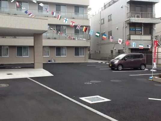 清潔な施設外観