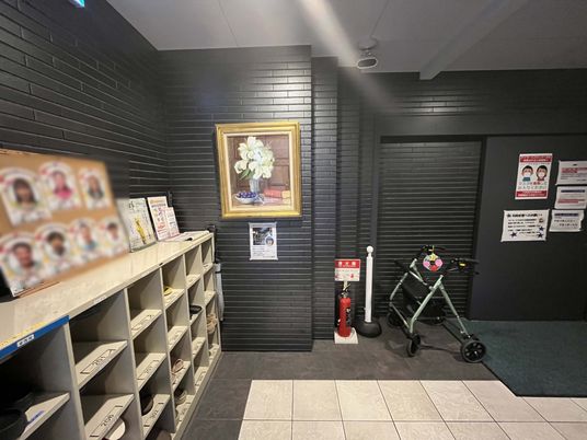 エントランスの風景