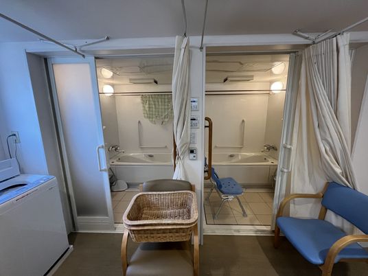 安全設計の浴室