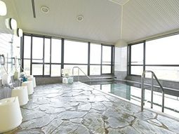 ゆったりした浴室スペース