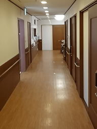 清潔な廊下の様子