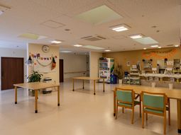 共有スペースの明るい様子