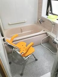 バリアフリー設計浴室