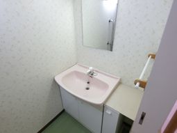 清潔な洗面台の設備