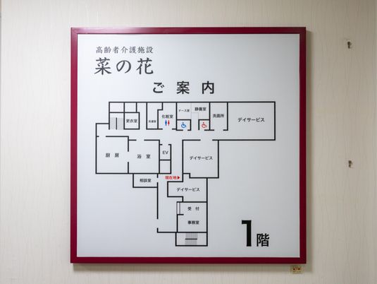 館内案内板