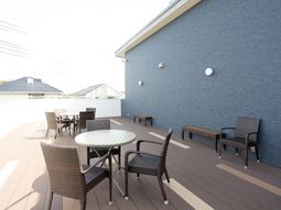 快適な屋外テラス