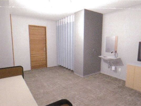シンプルな居室デザイン