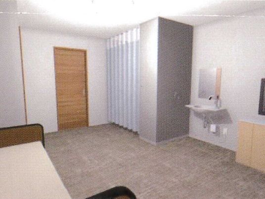 シンプルな居室デザイン