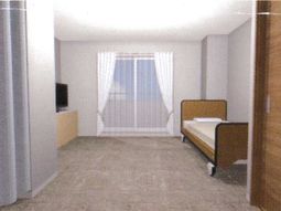 居室のシンプルな様子