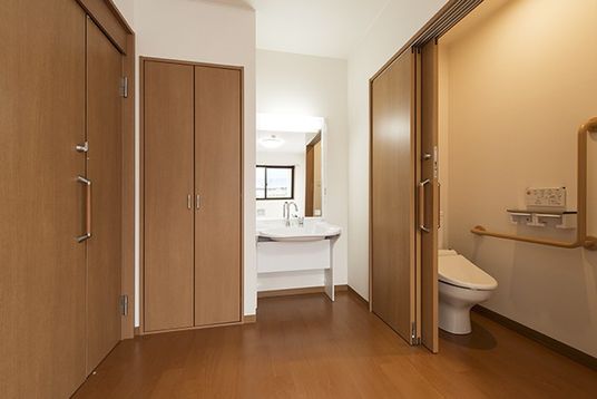 トイレと洗面台の個室