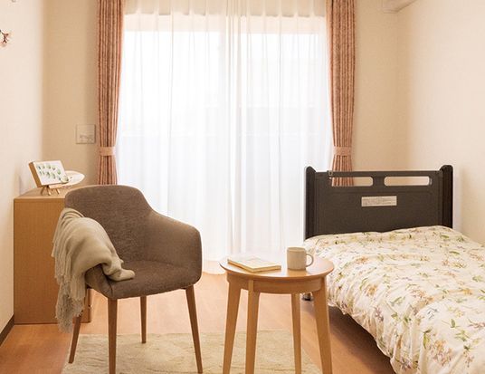 快適な居室の一角