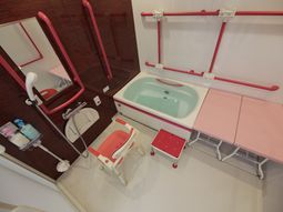 バリアフリーの洗面台