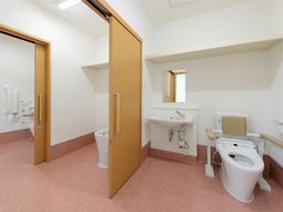 バリアフリーのトイレ