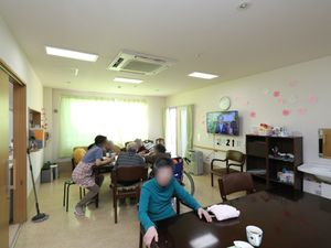 共有スペースの昼の様子
