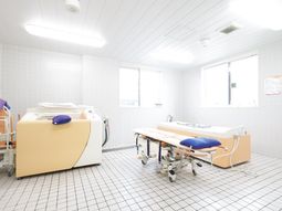 清潔な浴室設備