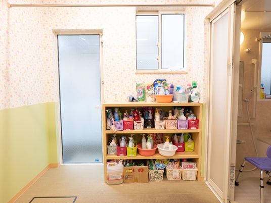 掃除用具整理の和室