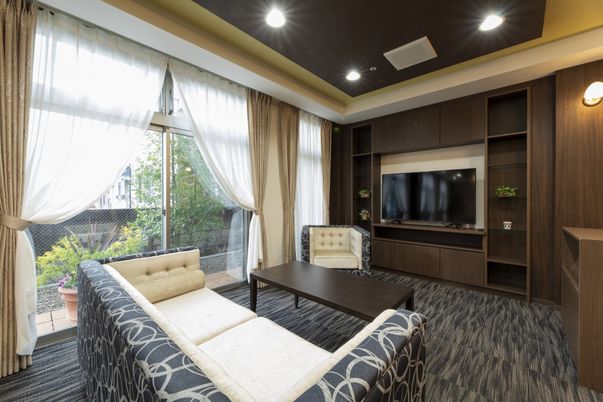 落ち着いた雰囲気の居室