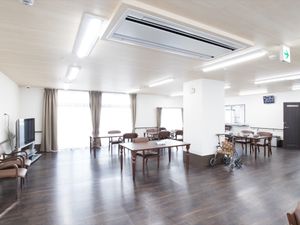 広々共有ラウンジ空間