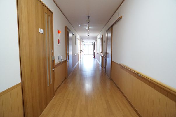 清潔な廊下の様子