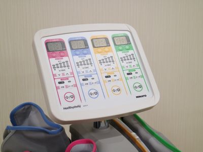 入浴介助機器の操作パネル