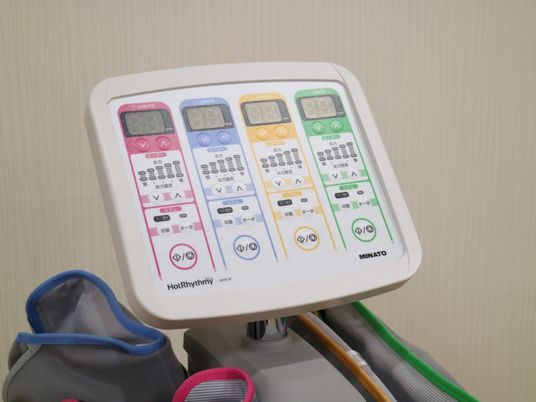 入浴介助機器の操作パネル