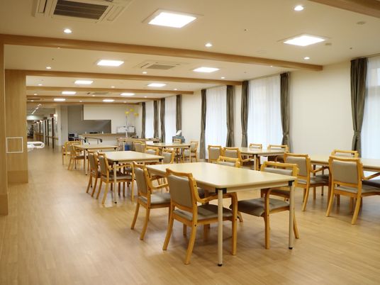 職員が活用する食堂