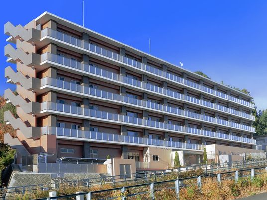 外観の多階建て建物  