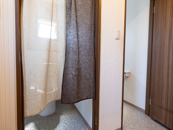 清潔なトイレスペース