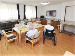 共有スペースでのひと時