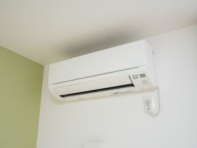 壁掛けエアコンの部屋
