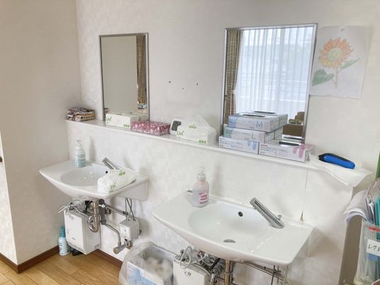 洗面台のある空間