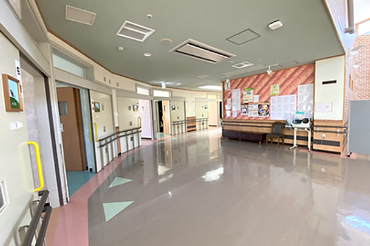 広い廊下