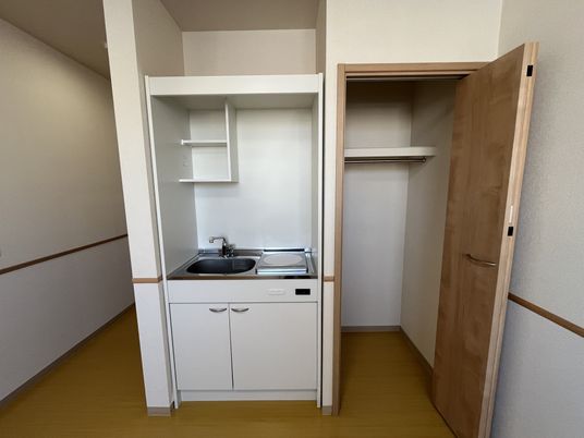 コンパクトなキッチン