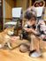 動物との触れ合い