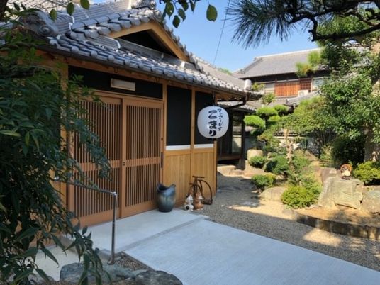 和風の玄関