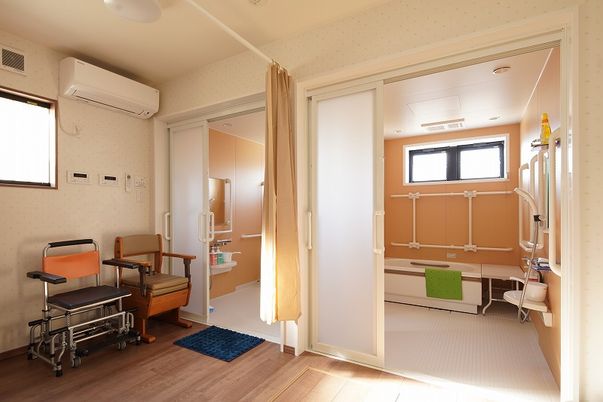 2つの浴室設備